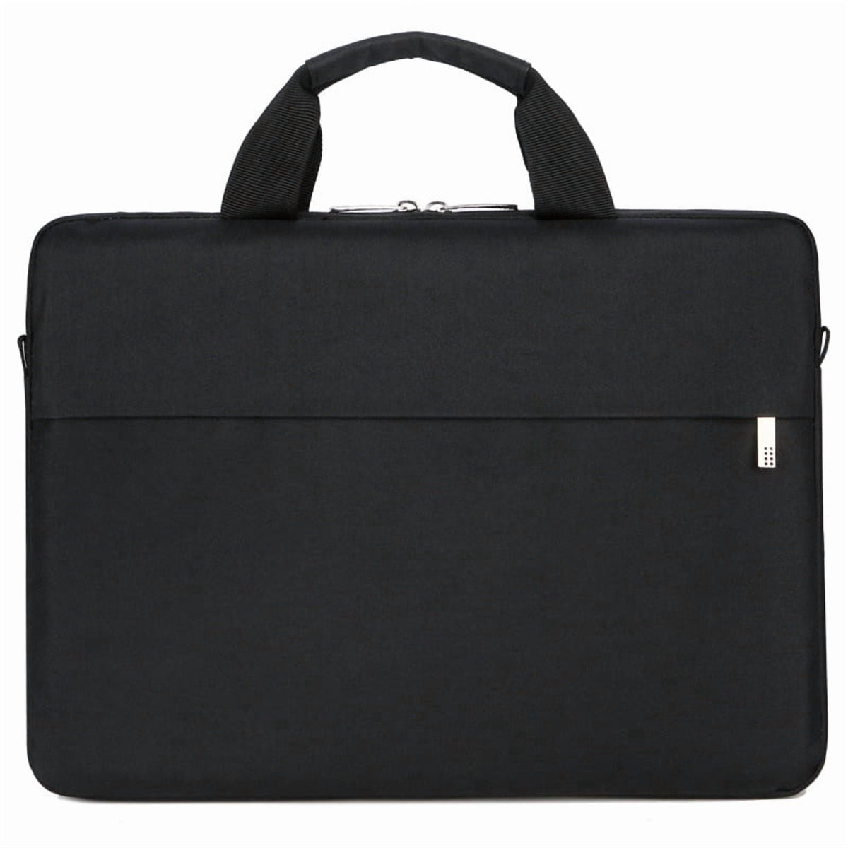 Water-Resistant 15.6 in Laptop Shoulder Bag with Luggage Pass-Through - Image 3