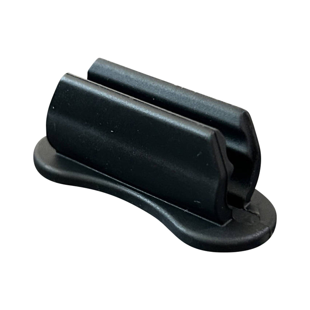 Adhesive Silicone Pen Holders for Desk and Wall, Set of 5, Black