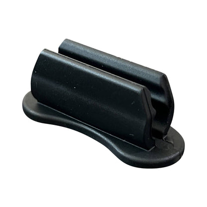 Adhesive Silicone Pen Holders for Desk and Wall, Set of 5, Black