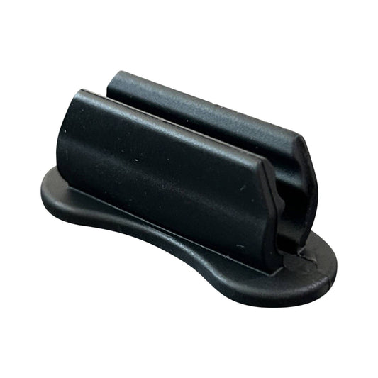 Adhesive Silicone Pen Holders for Desk and Wall, Set of 5, Black