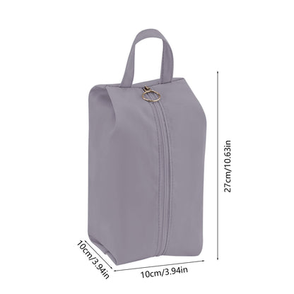 Small Packing Pouch for Underwear and Socks, Gray Travel Cube, 10.63 in - Image 3