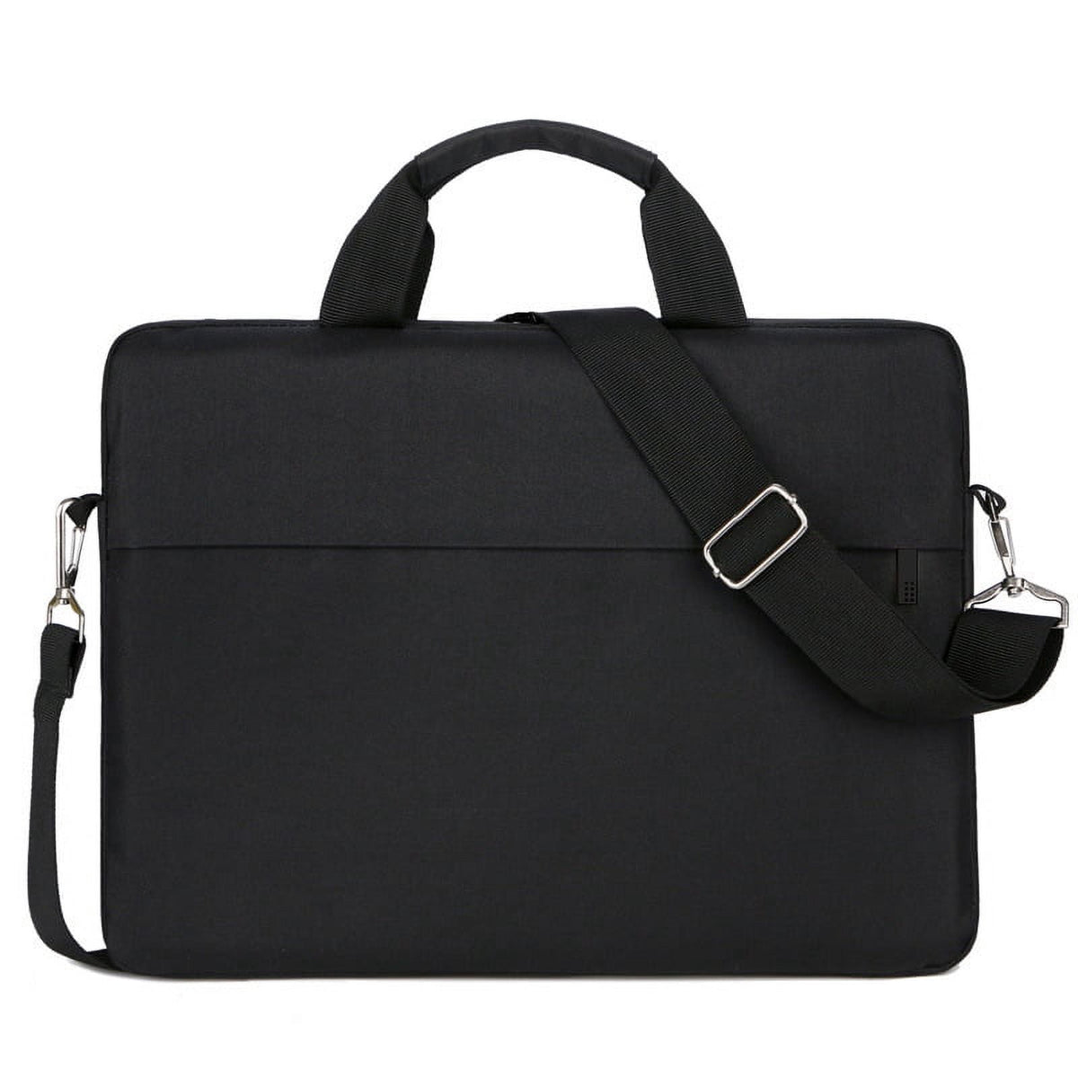 Water-Resistant 15.6 in Laptop Shoulder Bag with Luggage Pass-Through - Image 2