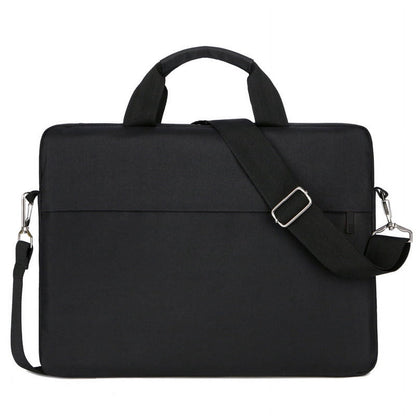 Water-Resistant 15.6 in Laptop Shoulder Bag with Luggage Pass-Through - Image 2