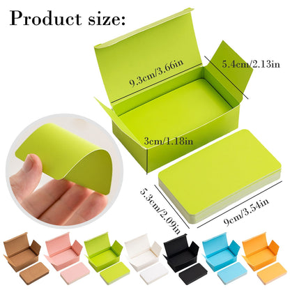 Blank Index Cards in Pink, 100 Unruled Cardstock Note Cards, 3.5 x 2 in - Image 3