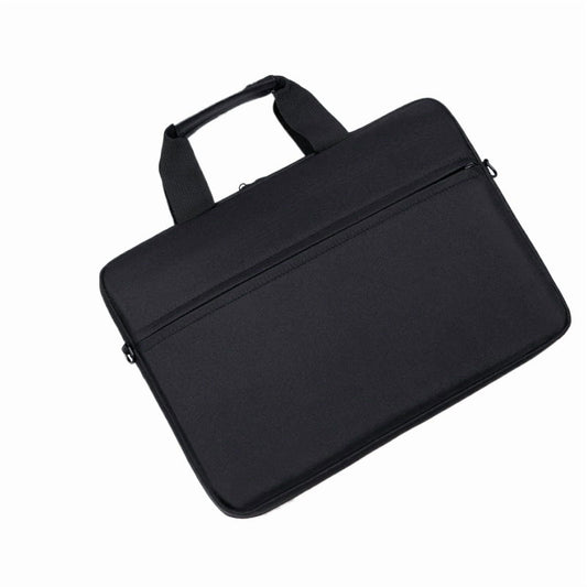 Water-Resistant 15.6 in Laptop Shoulder Bag with Luggage Pass-Through