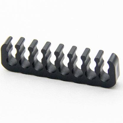 Cable Clips for Computer Builds, 10-Piece Black Wire Organizers, 1.5 in - Image 6