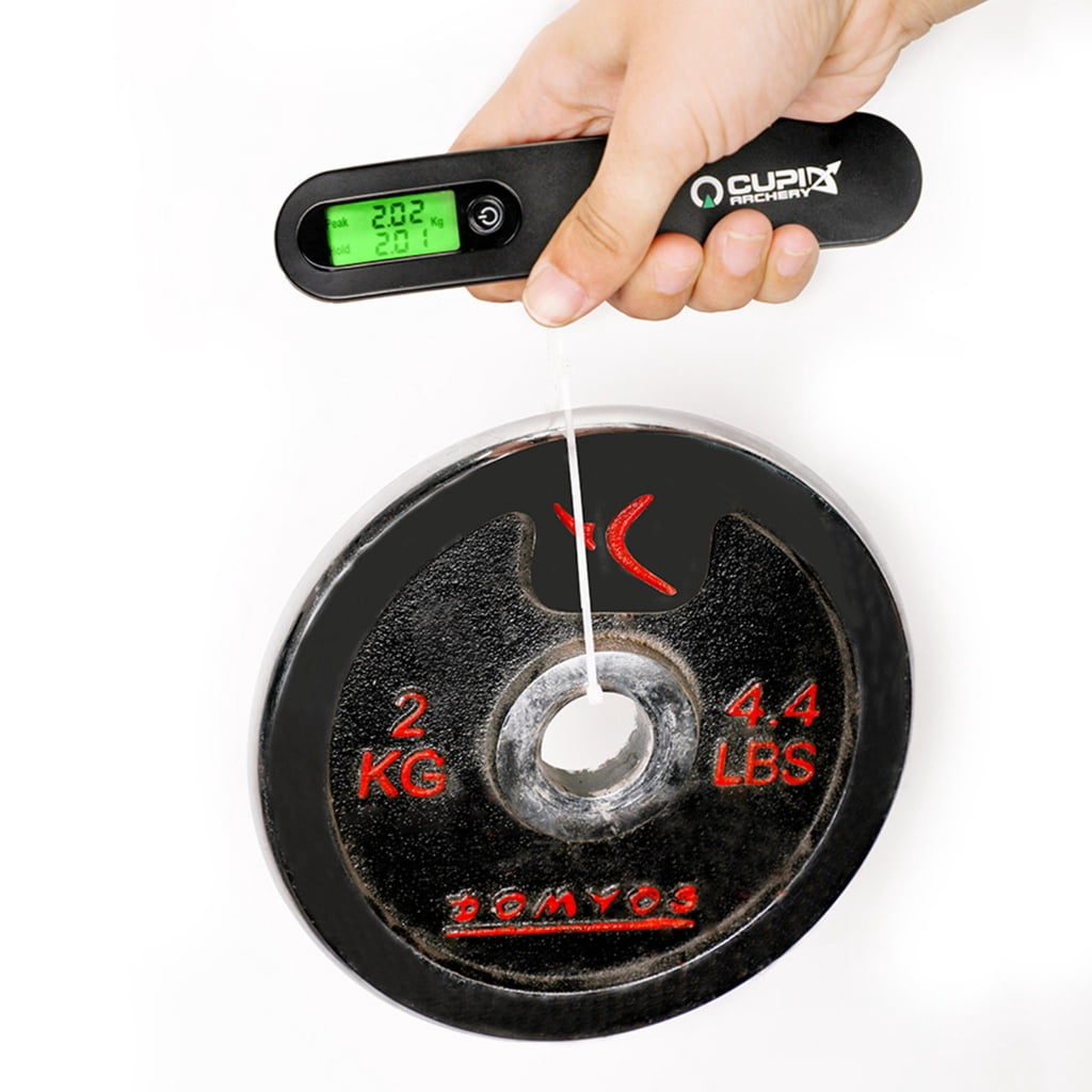 Digital Hanging Scale with Hook, 110 lb Capacity and Backlit Readout - Image 4