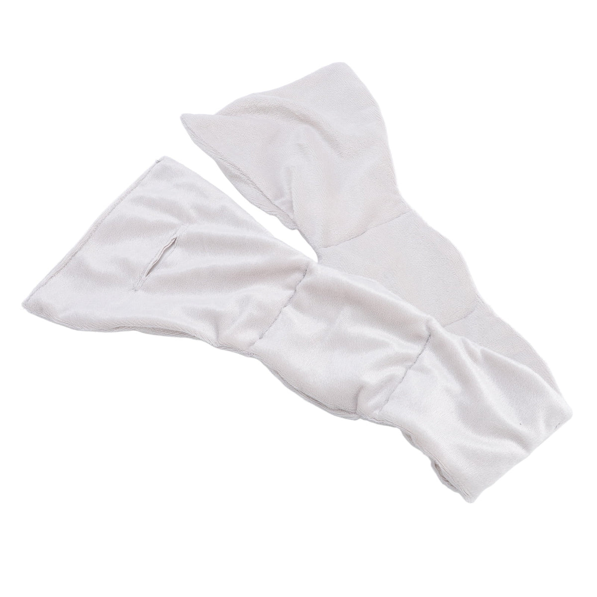 Weighted Sleep Mask with Adjustable Strap, Breathable Gray Eye Cover - Image 3