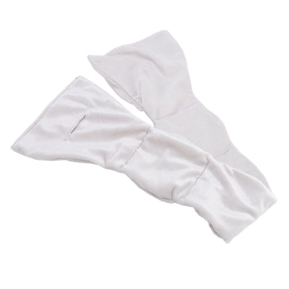 Weighted Sleep Mask with Adjustable Strap, Breathable Gray Eye Cover - Image 3