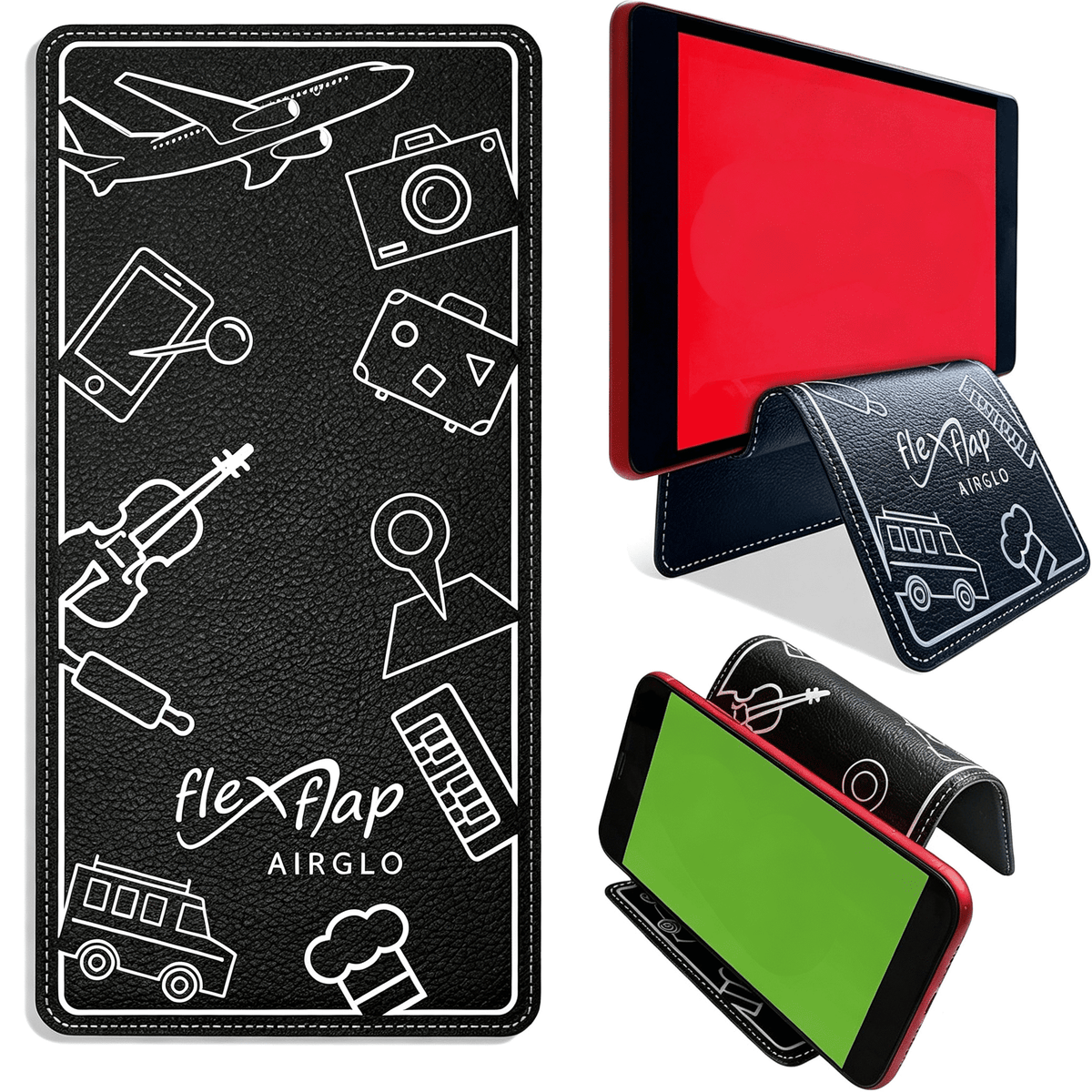 Folding Flexible Phone Stand for Travel, Flat-Packing Tablet Holder - Image 6