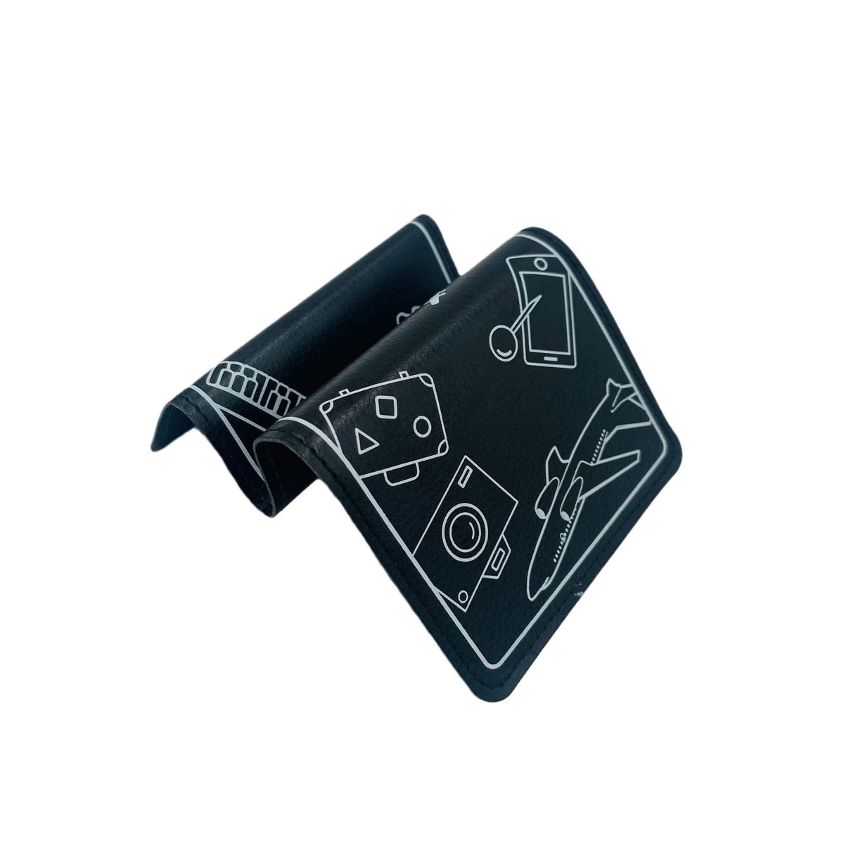 Folding Flexible Phone Stand for Travel, Flat-Packing Tablet Holder