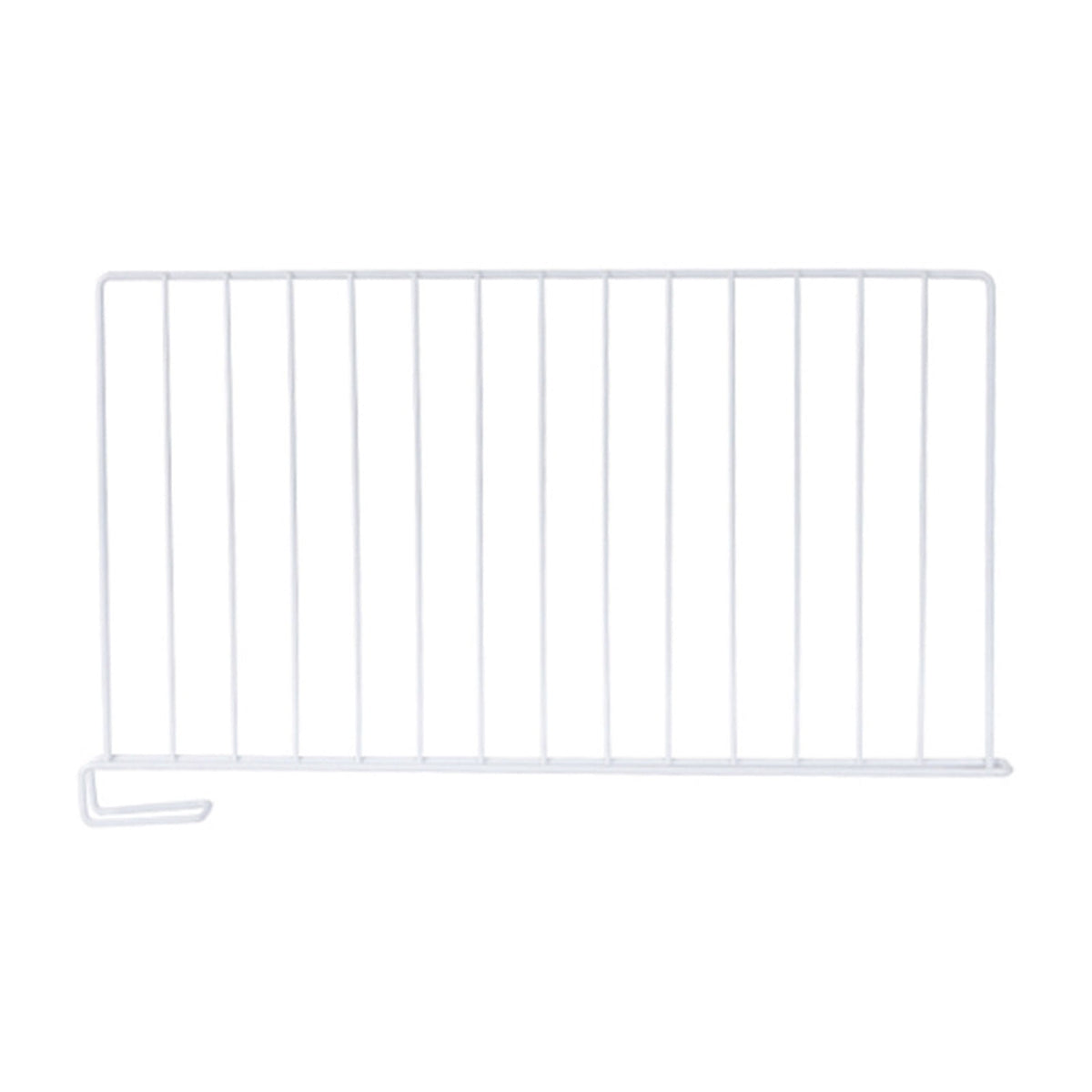Metal Closet Shelf Dividers, Pair of Vertical Separators, 9.4 in Tall - Image 5
