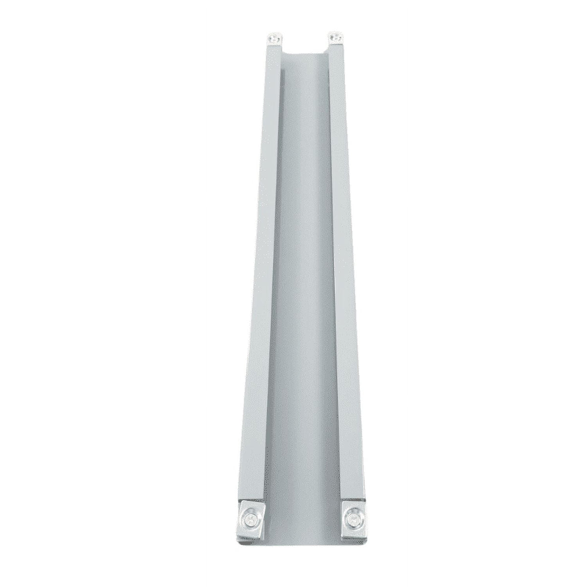 Magnetic Under-Desk Cable Tray, 17.7 in White Powder-Coated Metal - Image 4