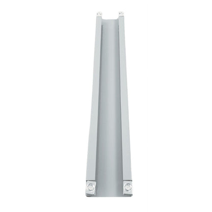 Magnetic Under-Desk Cable Tray, 17.7 in White Powder-Coated Metal - Image 4