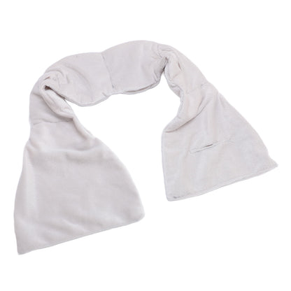 Weighted Sleep Mask with Adjustable Strap, Breathable Gray Eye Cover