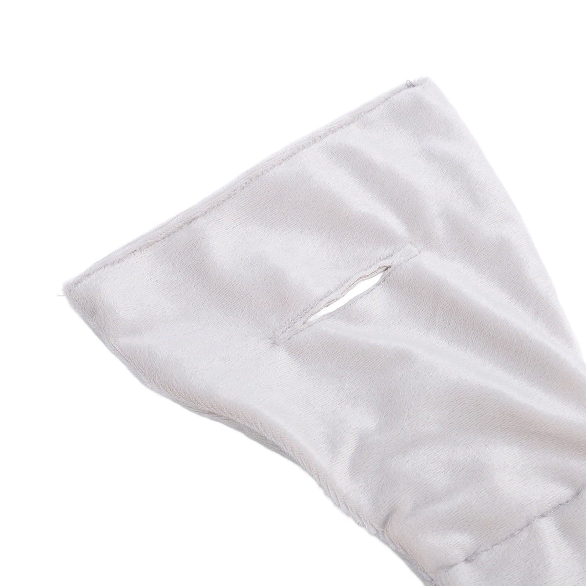 Weighted Sleep Mask with Adjustable Strap, Breathable Gray Eye Cover - Image 2