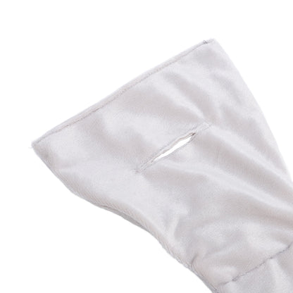 Weighted Sleep Mask with Adjustable Strap, Breathable Gray Eye Cover - Image 2